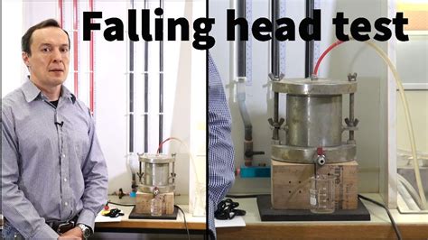 variable head permeability test video|falling head permeability test astm.